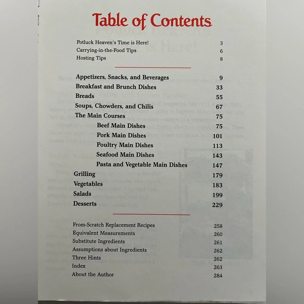Fix-It and Enjoy-It Potluck Heaven Cookbook